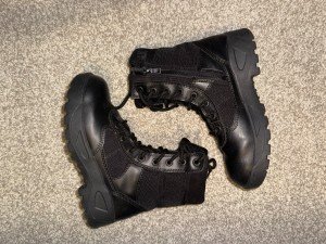 Women's Size 7 Tactical Side Zip Boots