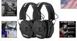 Bluetooth Noise-Canceling Earmuffs for Hunting - 2 Pack