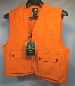 Mossy Oak Blaze Orange Youth Hunting Safety Vest