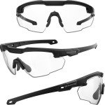 Military-Grade Anti-Fog Safety Shooting Glasses