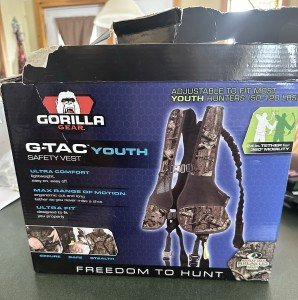 Gorilla Gear G-Tac Adjustable Youth Safety Vest