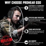 Bluetooth Noise-Canceling Earmuffs for Hunting - 2 Pack