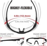 Military-Grade Anti-Fog Safety Shooting Glasses