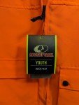 Mossy Oak Blaze Orange Youth Hunting Safety Vest