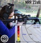 Bluetooth Noise-Canceling Earmuffs for Hunting - 2 Pack