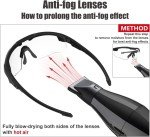 Military-Grade Anti-Fog Safety Shooting Glasses