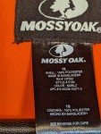 Mossy Oak Blaze Orange Youth Hunting Safety Vest