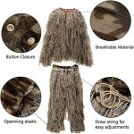 5-in-1 3D Camouflage Ghillie Suit for Hunting