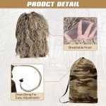5-in-1 3D Camouflage Ghillie Suit for Hunting
