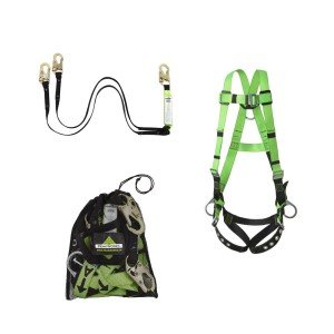 PeakWorks Full Body Safety Harness with Lanyard