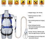 Full Body Safety Harness Kit with Shock Absorber