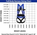 Full Body Safety Harness Fall Protection Kit