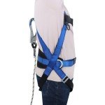 Full Body Safety Harness with Lanyard Kit