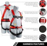 Full Body Safety Harness with Shock Absorber
