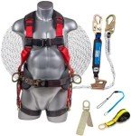 Palmer Safety Fall Protection Roofing Bucket Kit