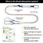 Full Body Safety Harness with Shock Absorber