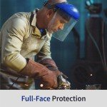 Clear Full Face Safety Faceshield - Impact Resistant