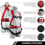 Full Body Safety Harness with Shock Absorber