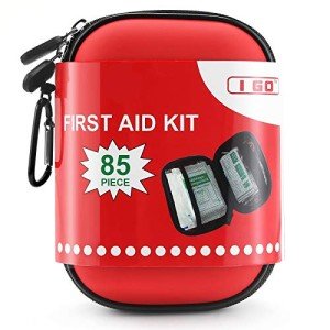 Compact 85-Piece Mini First Aid Kit for Outdoor Adventures