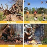Kalkal 8-Piece Hunting Knife Set for Field Dressing