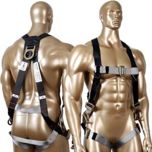 KSEIBI Fall Protection Safety Harness Kit with D-Rings
