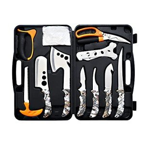 12-Piece Portable Deer Knife Dressing Kit