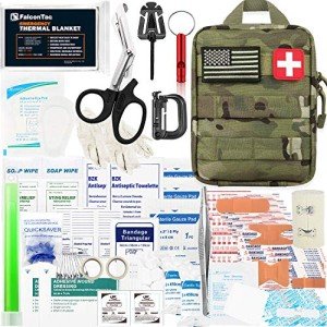 FalconTac 200-Piece IFAK Survival First Aid Kit