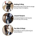 KSEIBI Fall Protection Safety Harness Kit with D-Rings