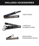 Malta Elite Hunting Safety Harness with Straps, Black
