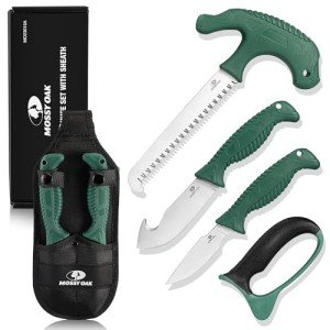 MOSSY OAK 4-Piece Hunting Knife Set