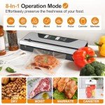Electric Vacuum Sealer with Starter Kit and Containers