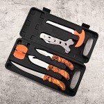 KNINE OUTDOORS 8-Piece Deer Knife Set