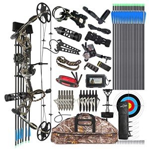 Suwolf Adjustable Compound Bow Kit with Accessories