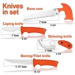 Maxam Portable Game Processing Kit - 7 Pieces