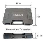 VAGMI 5-Piece Portable Hunting Knife Set