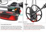Suwolf Adjustable Compound Bow Kit with Accessories