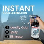 Odor Eliminating Spray for Tactical Gear - 2 Pack