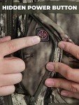 Men's Camo Heated Hunting Vest with Pockets