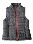 Men's Black Heated Puffer Vest - Medium