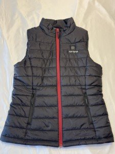 Ororo Men's Heated Puffer Vest Jacket - Black