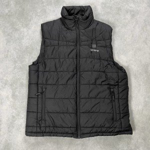 Ororo Men's Heated Puffer Vest - Black