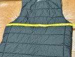 Men's Black Heated Puffer Vest - No Battery