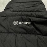 Ororo Men's Heated Puffer Vest - Black