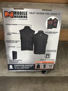 ActionHeat Men's Heated Vest Liner with Power Bank