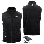 Men's Battery-Heated Fleece Vest by ActionHeat