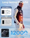 12000mAh Rechargeable Battery Pack for Heated Gear