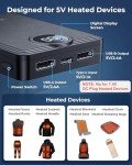 12000mAh Rechargeable Battery Pack for Heated Gear