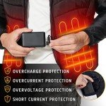 Rechargeable Battery Pack for Heated Vests and Jackets