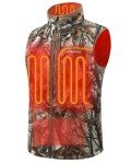 Venustas Men's Rechargeable Heated Camo Vest