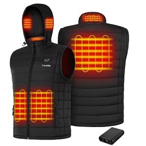 TIDEWE Heated Vest with Hood for Hunting